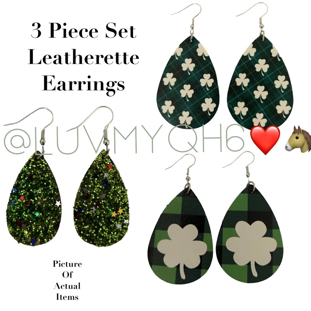 3 Piece Earring Set